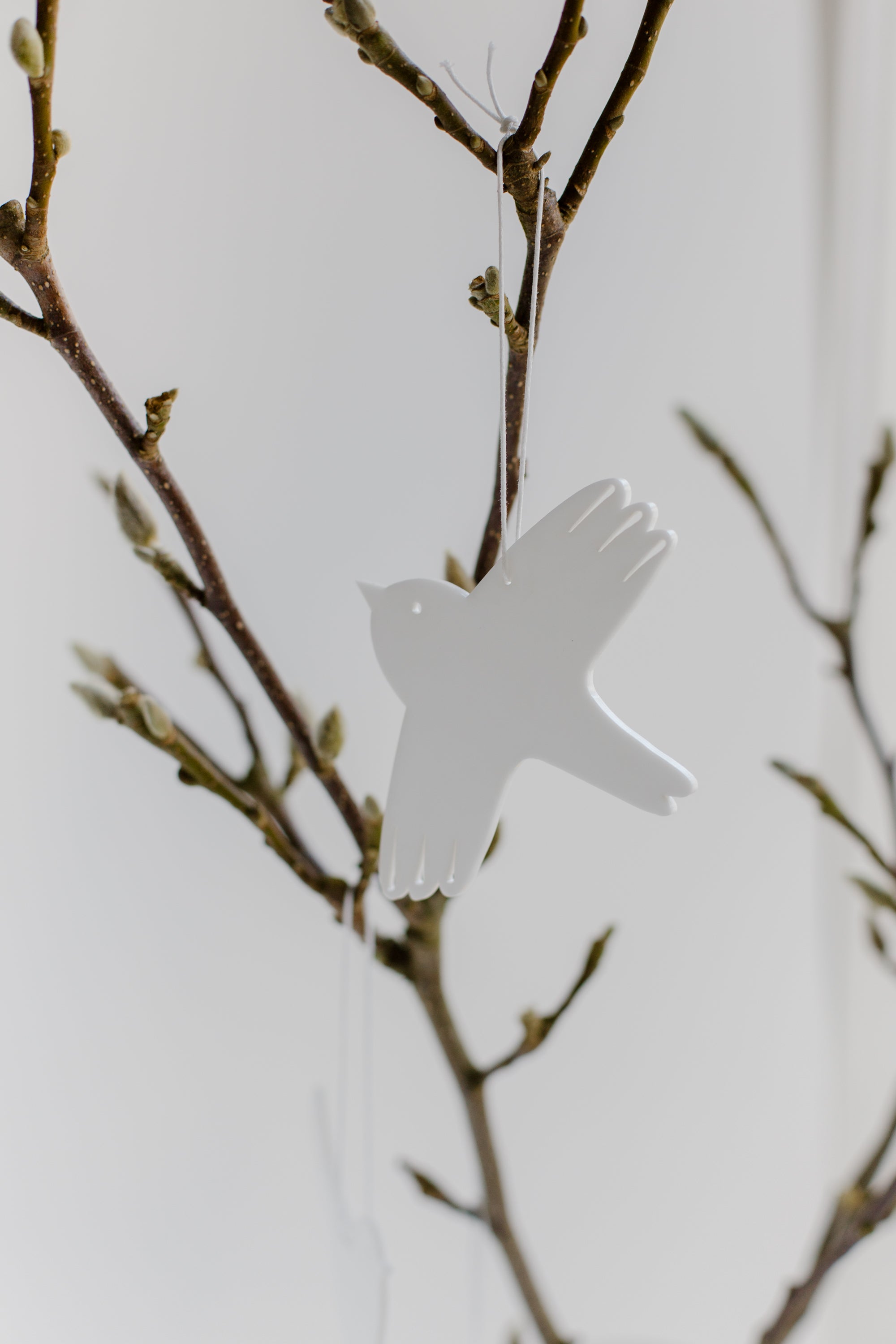 Osteranhänger Vögel 4-er Set