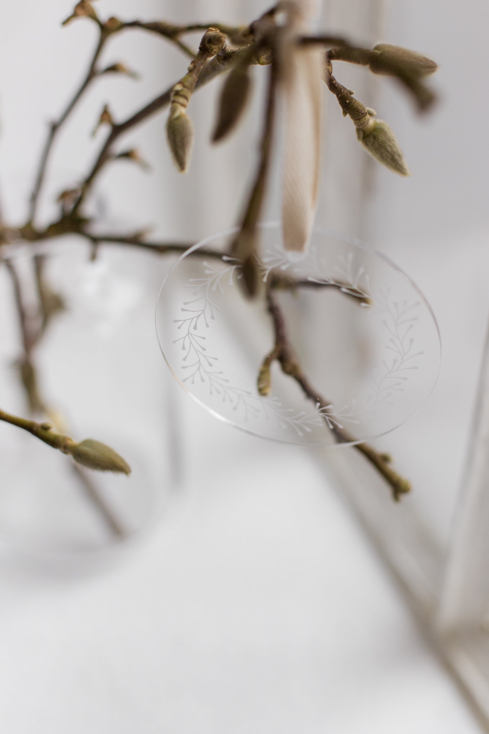 Osteranhänger transparent