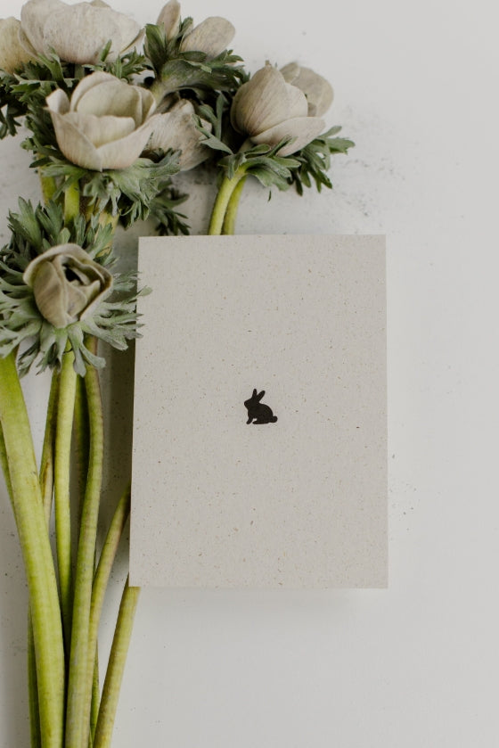 Oster Postkarte Hase