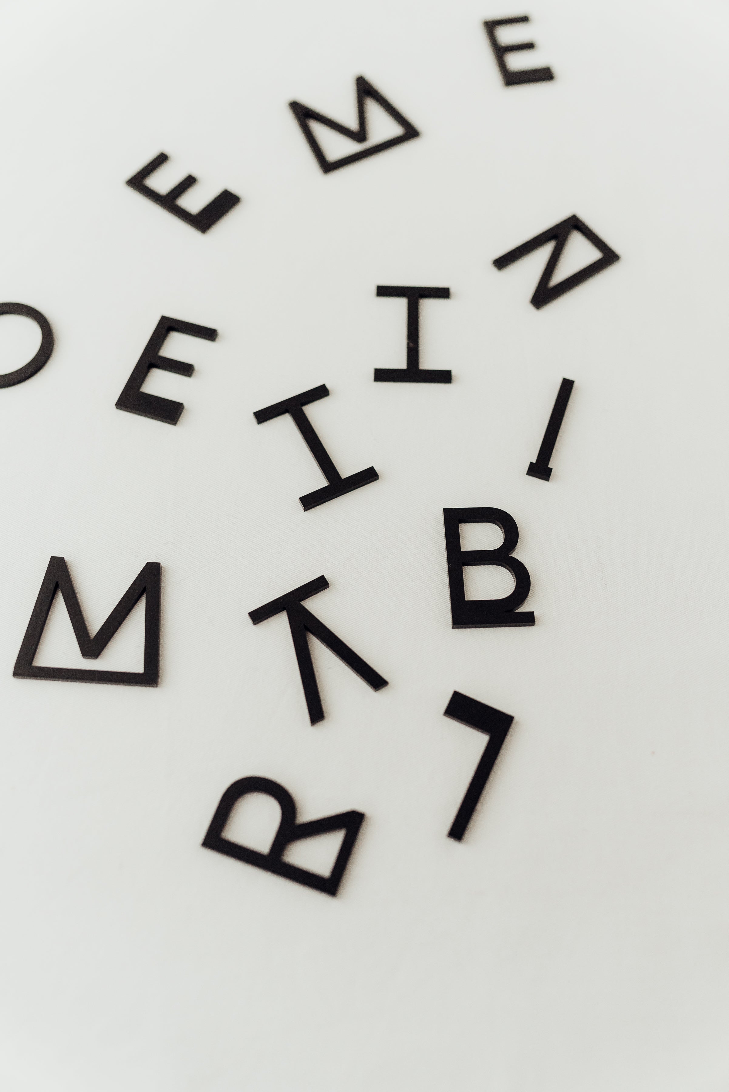 Deko Buchstabe für Letterboard kleine Version