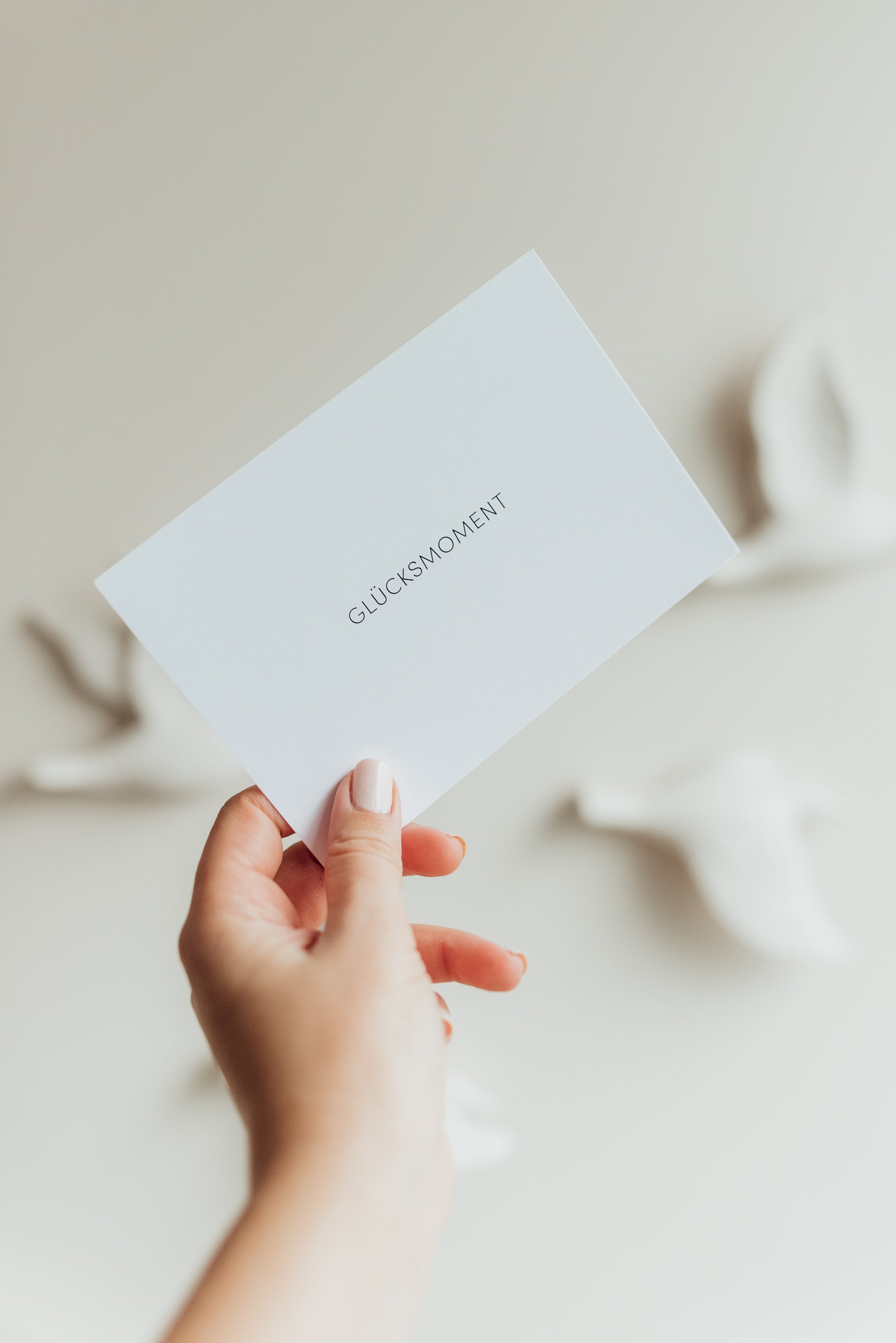 Postkarte Glücksmoment
