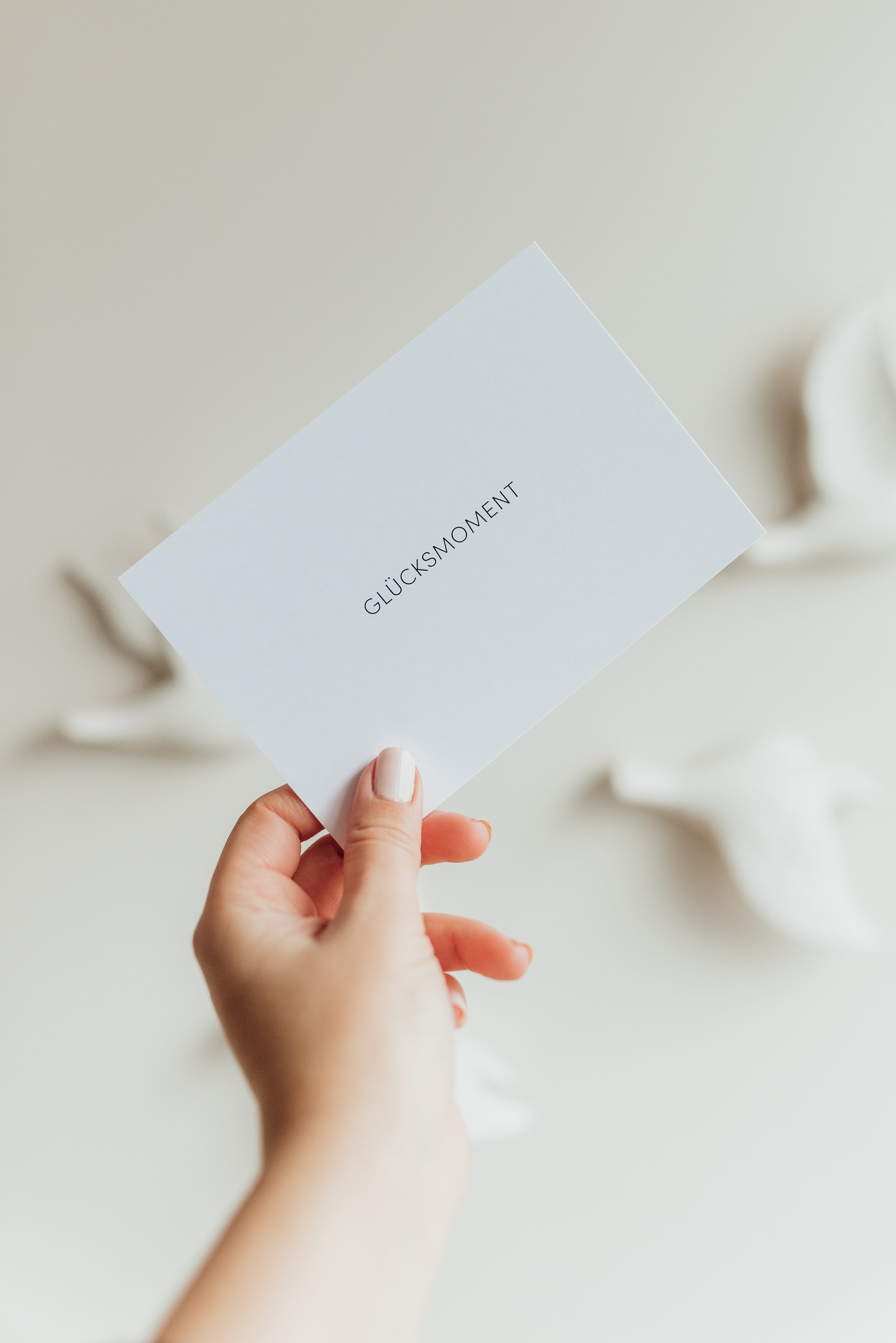 Postkarte Glücksmoment