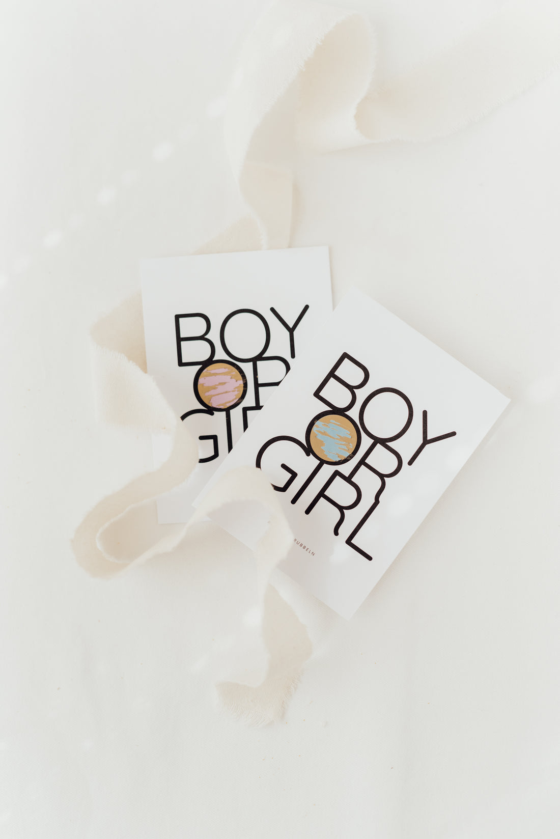 Rubbelkarte Boy or Girl