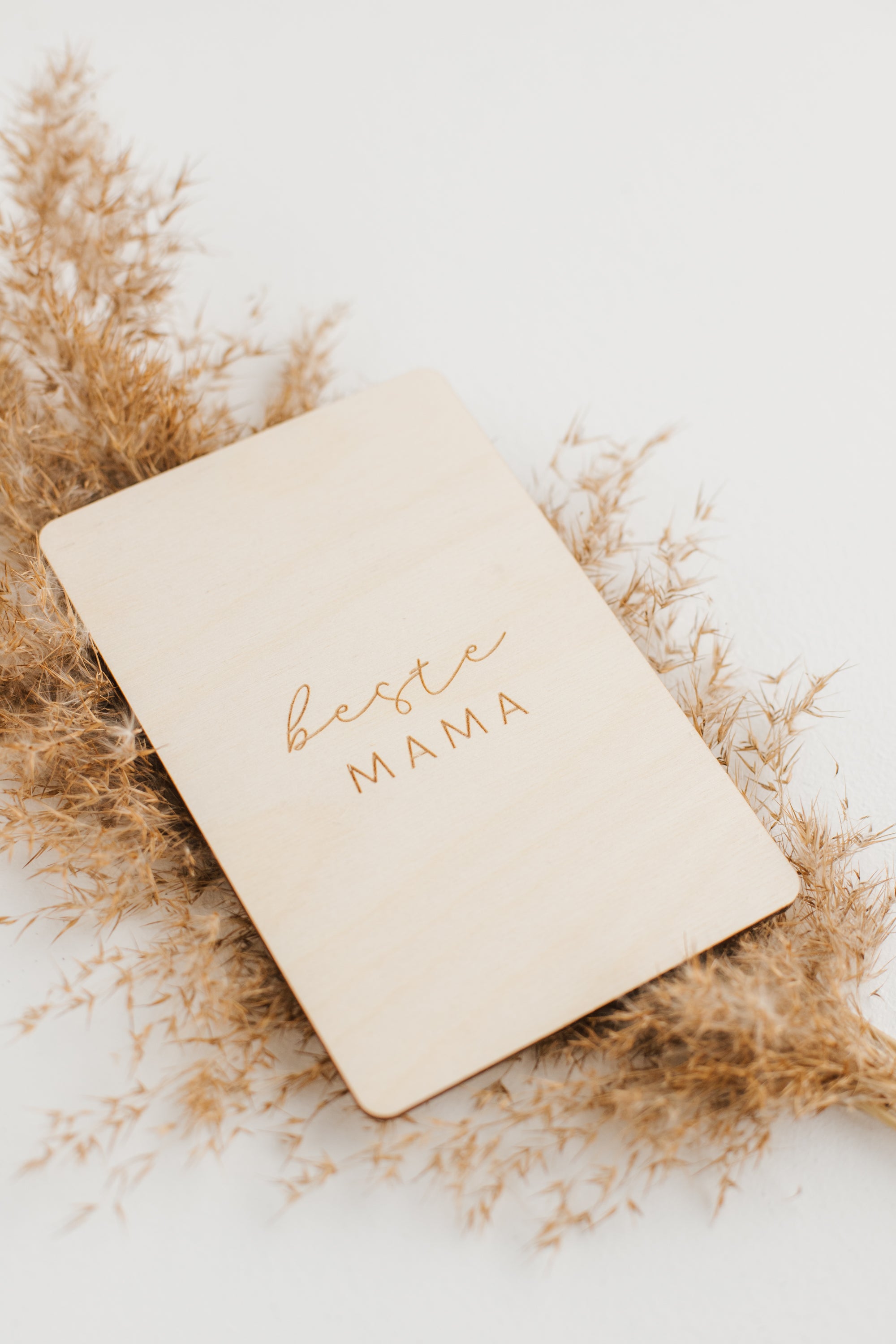 Holzkarte Beste Mama