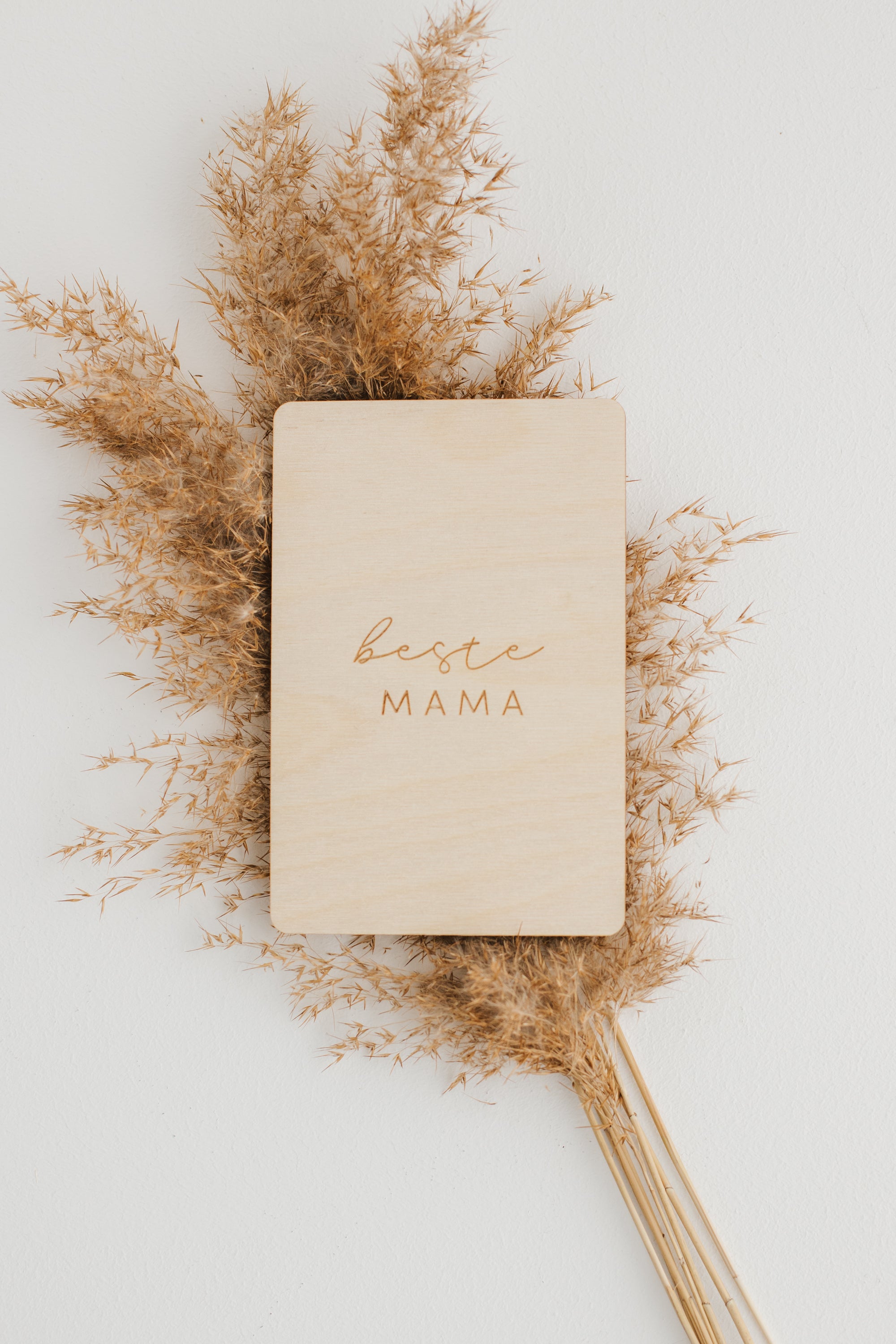 Holzkarte Beste Mama