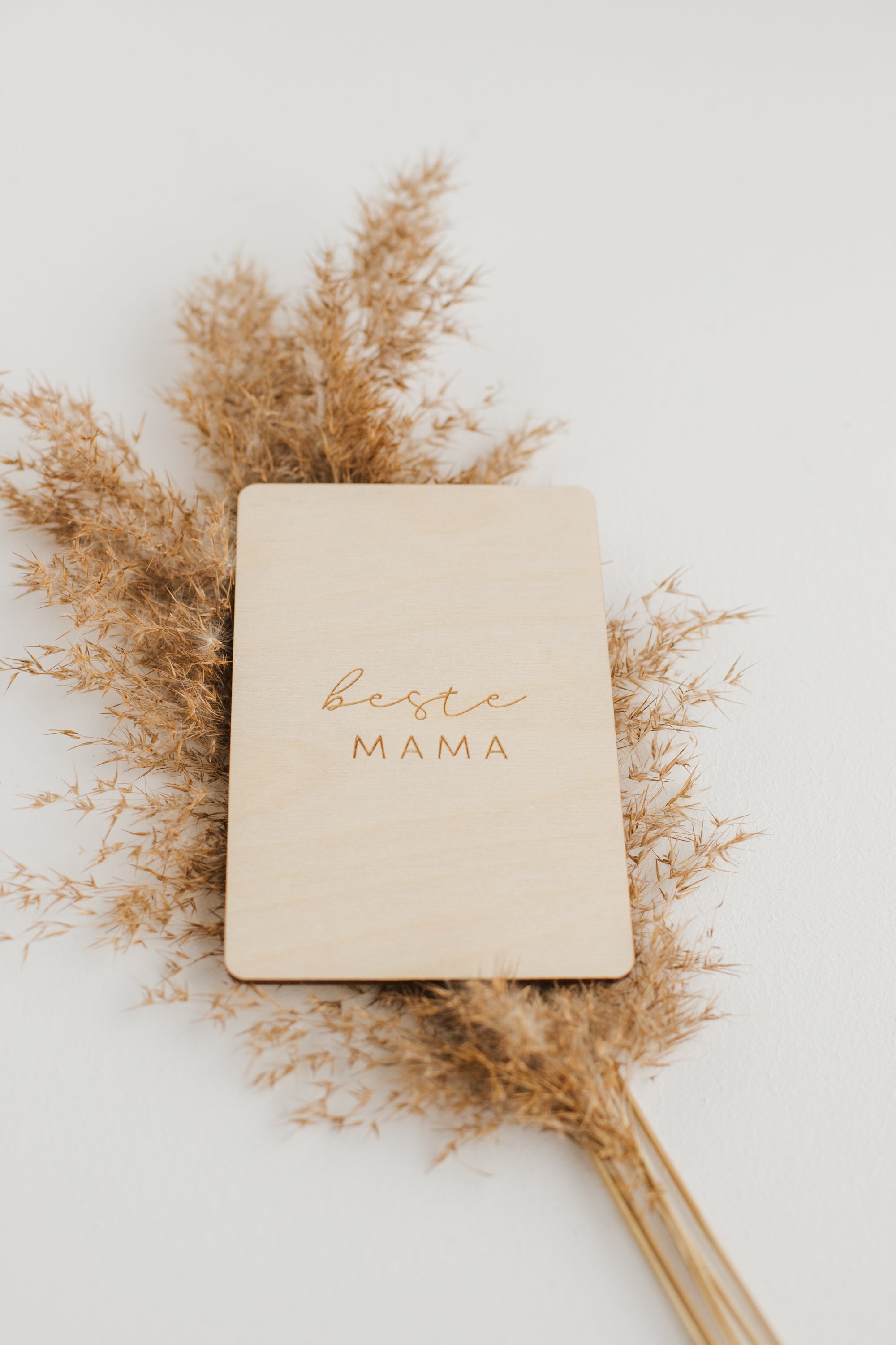 Holzkarte Beste Mama