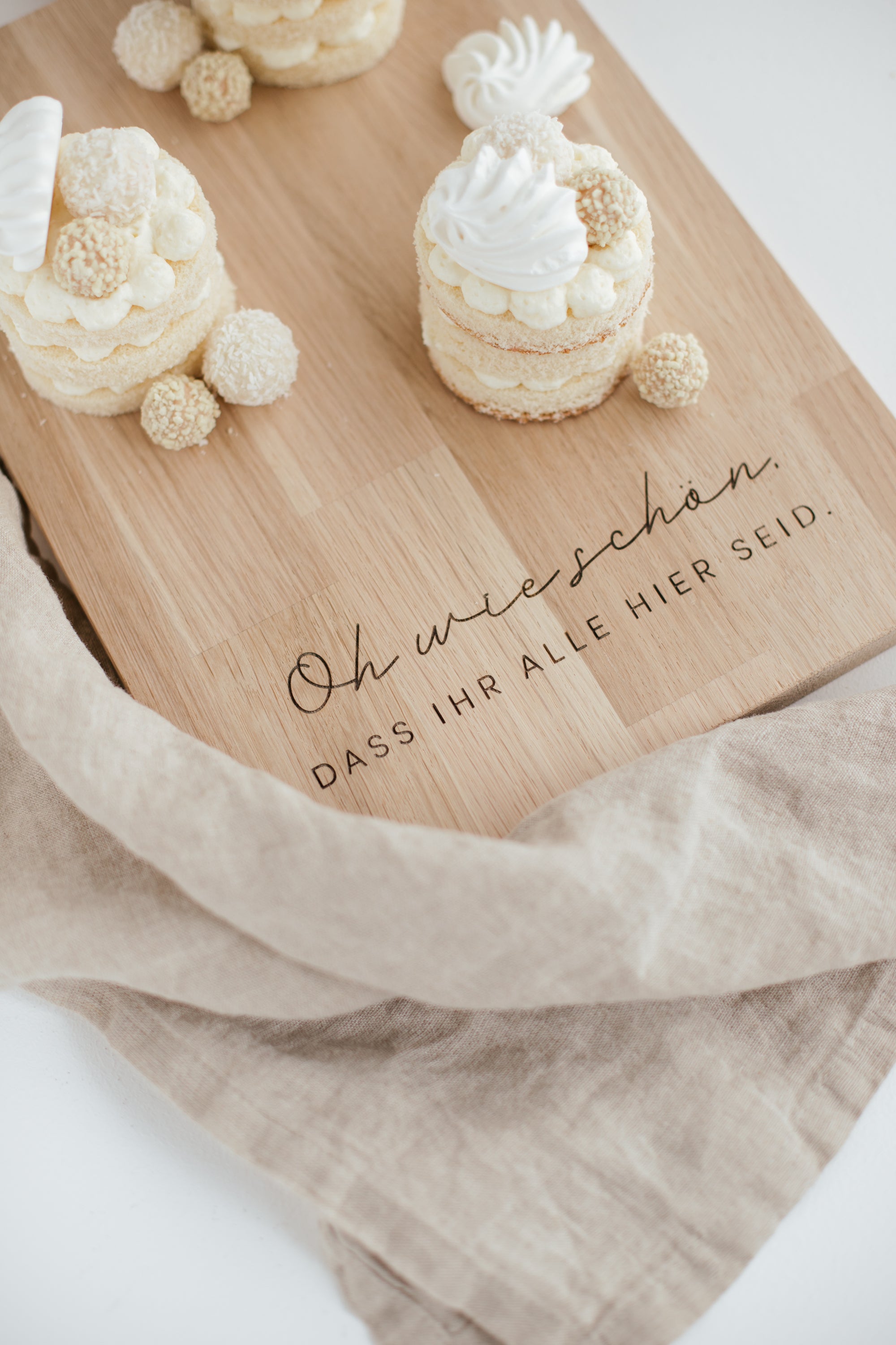 Schneidebrett Oh wie schön