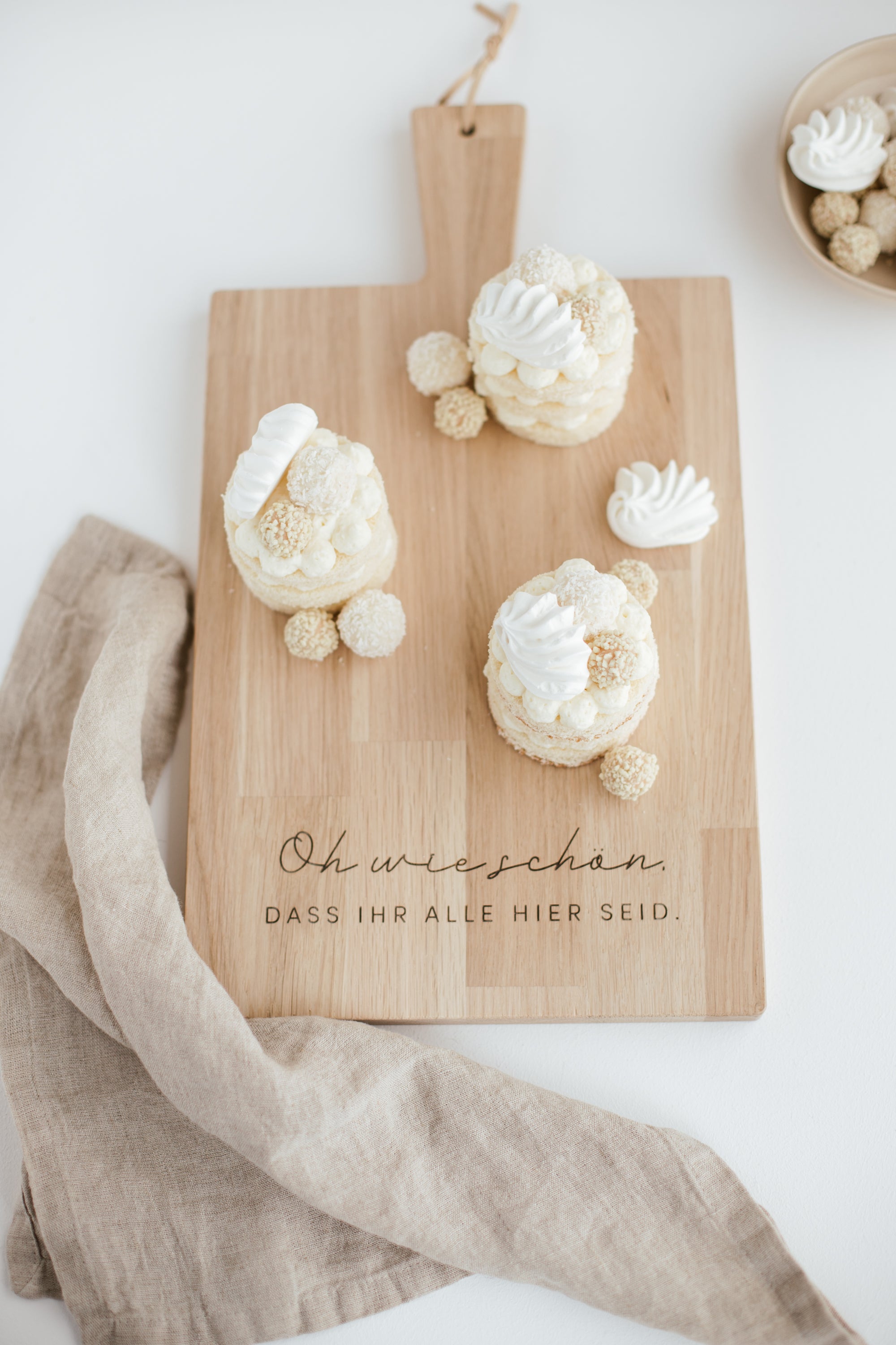 Schneidebrett Oh wie schön