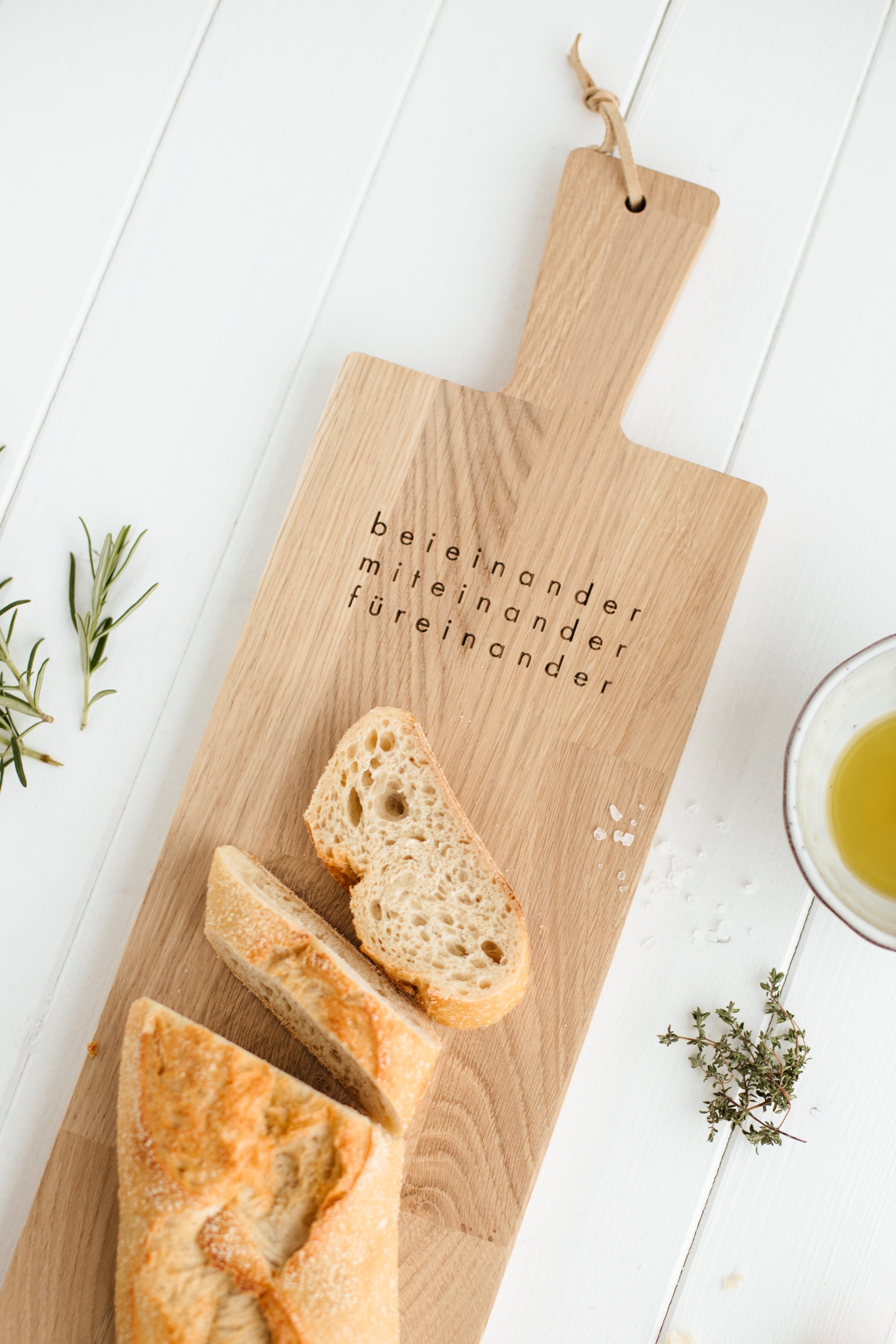 Schneidebrett beieinander