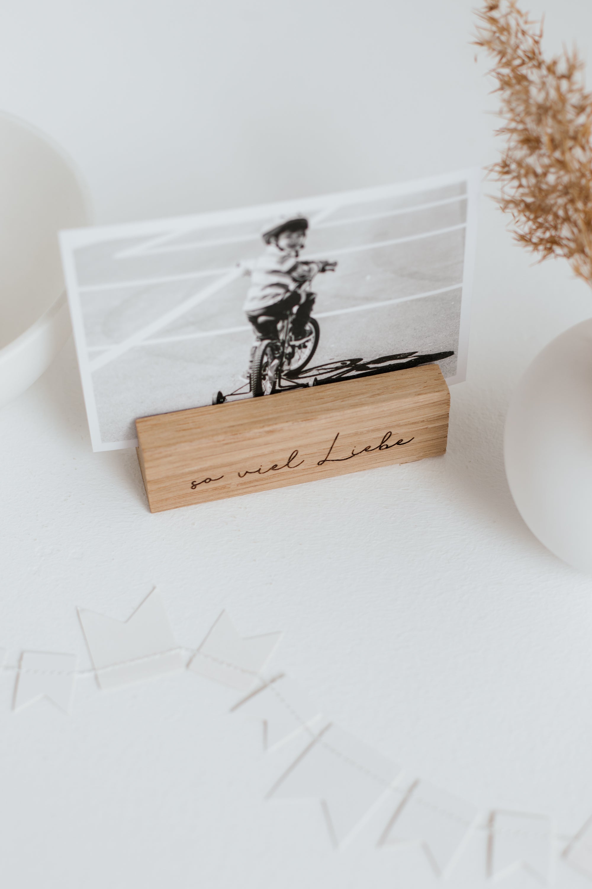 Postkartenaufsteller So viel Liebe