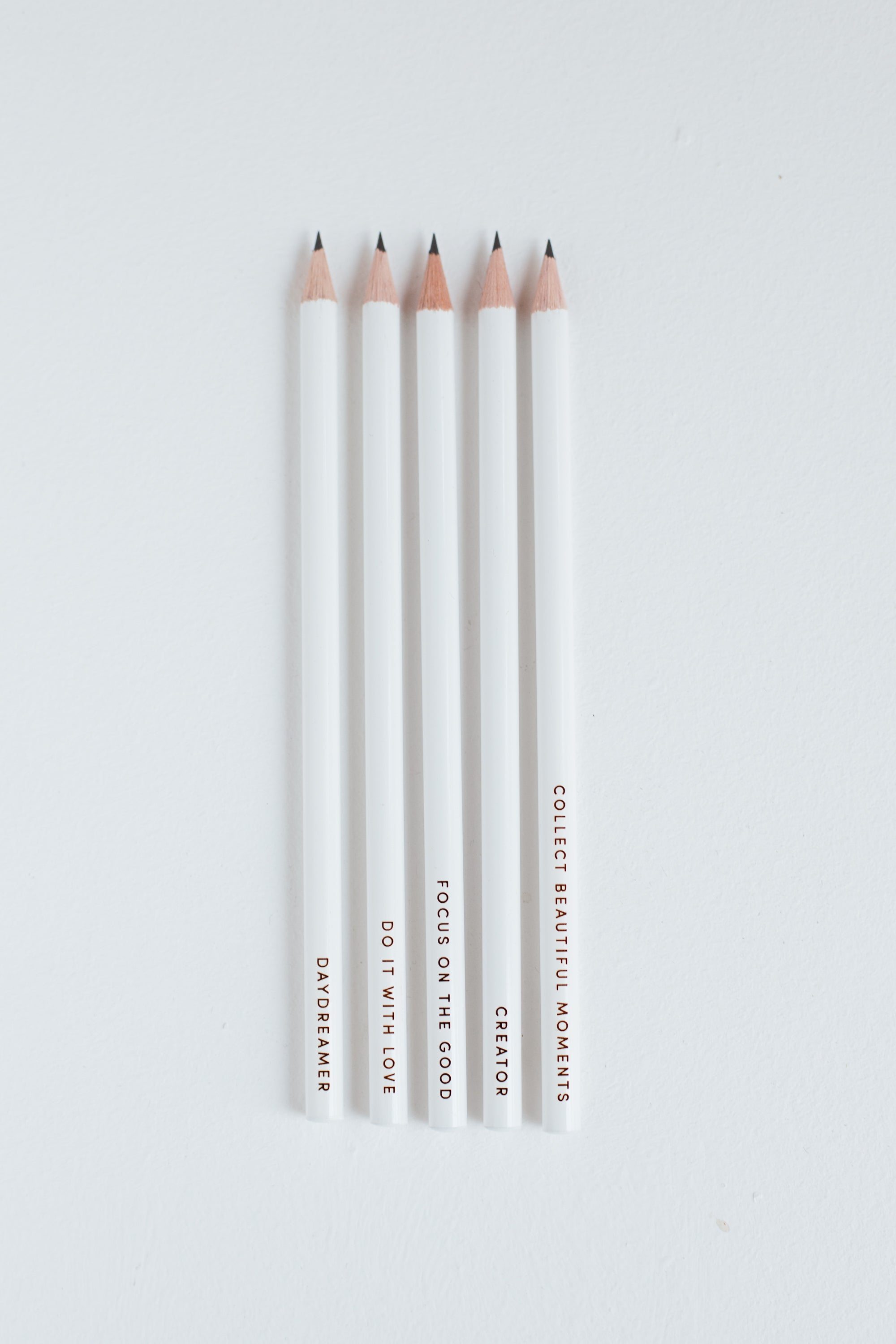Bleistift Set mit Motivationssprüchen