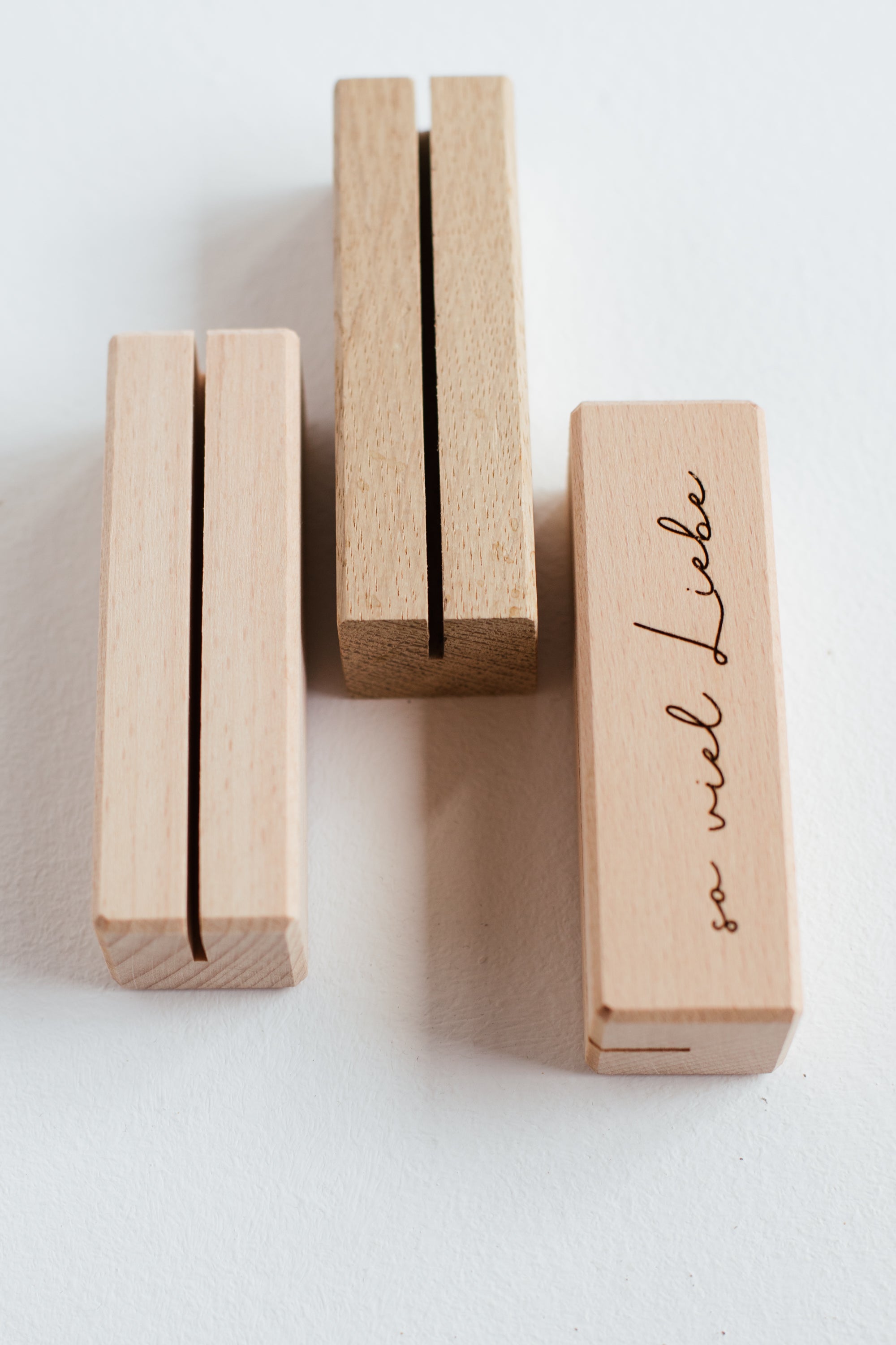 Postkartenaufsteller wir beide