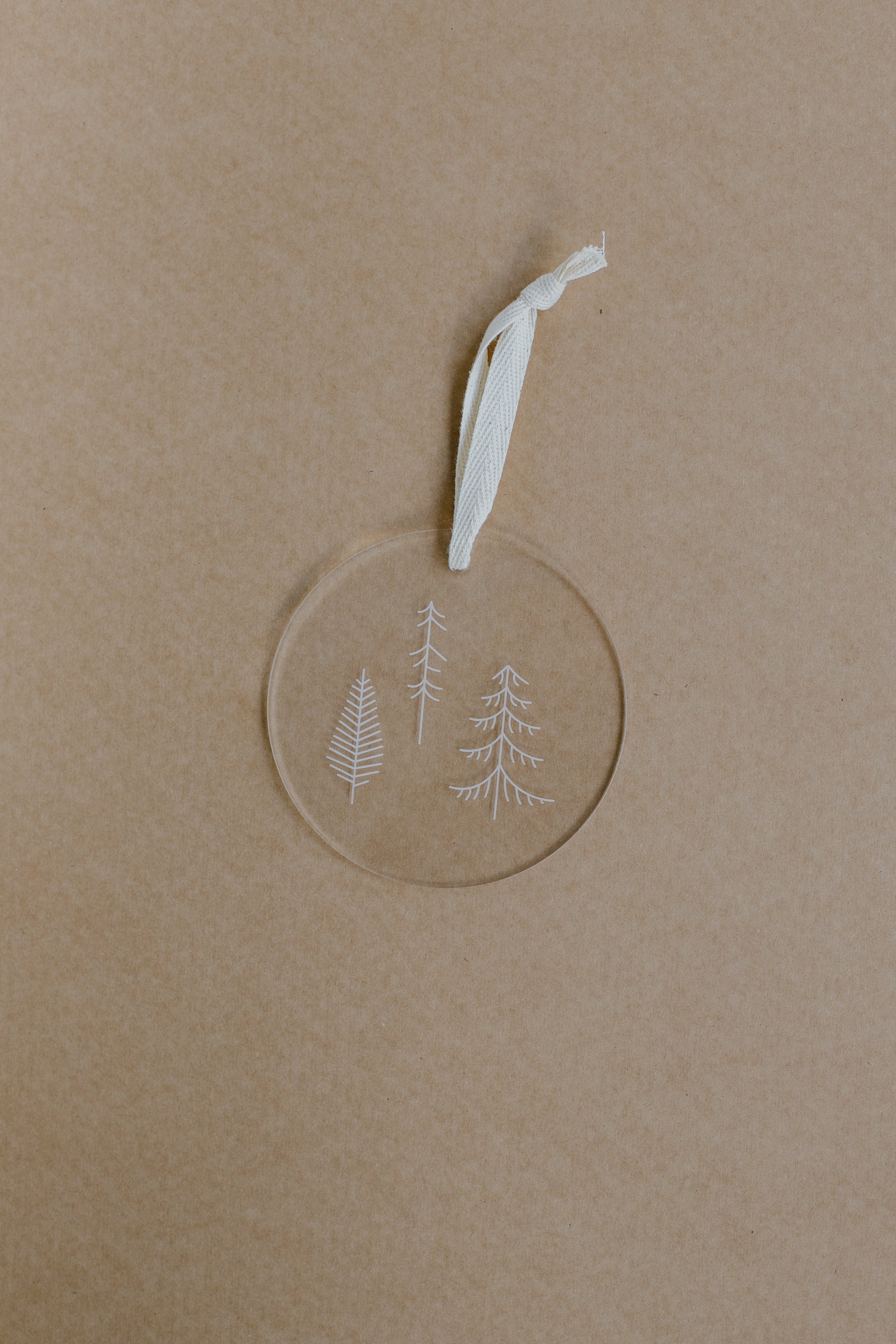 Weihnachtsschmuck Transparent Tannenbäume