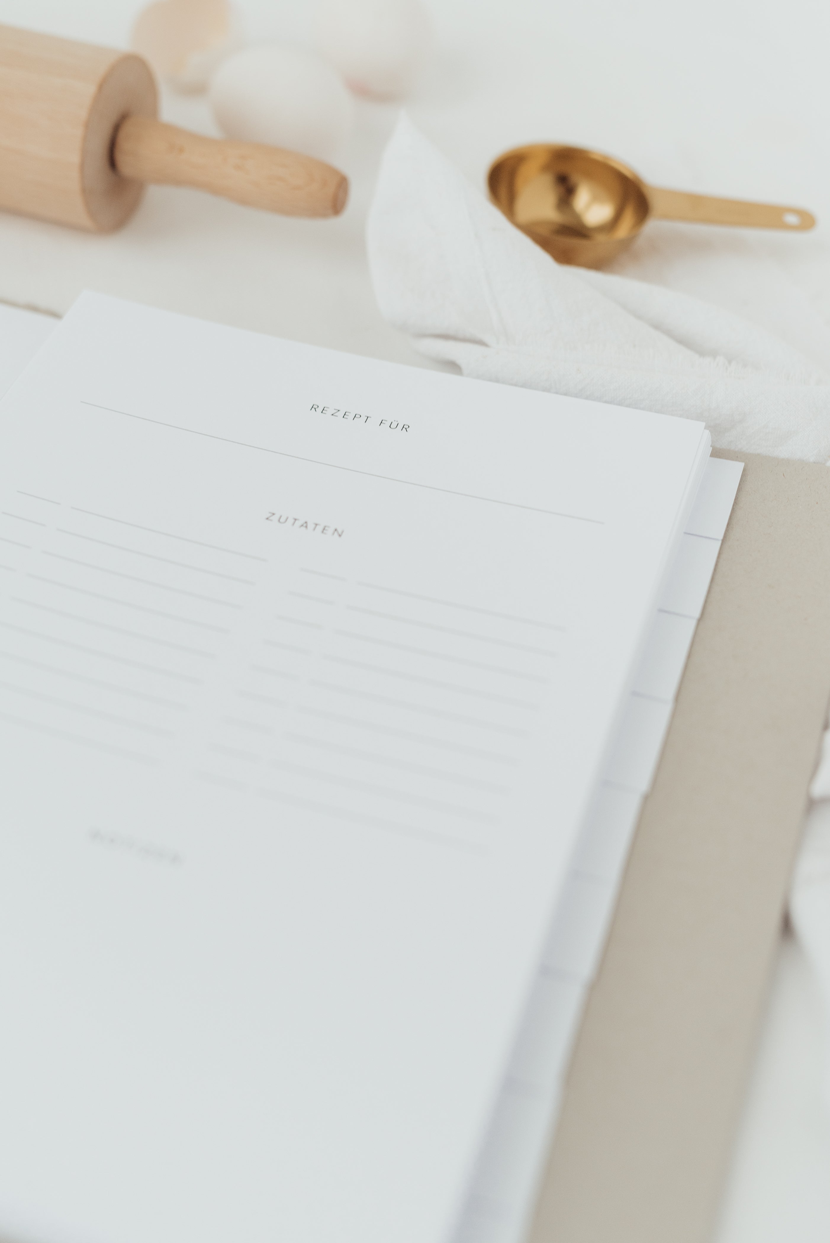 Rezeptordner Eine Portion Liebe