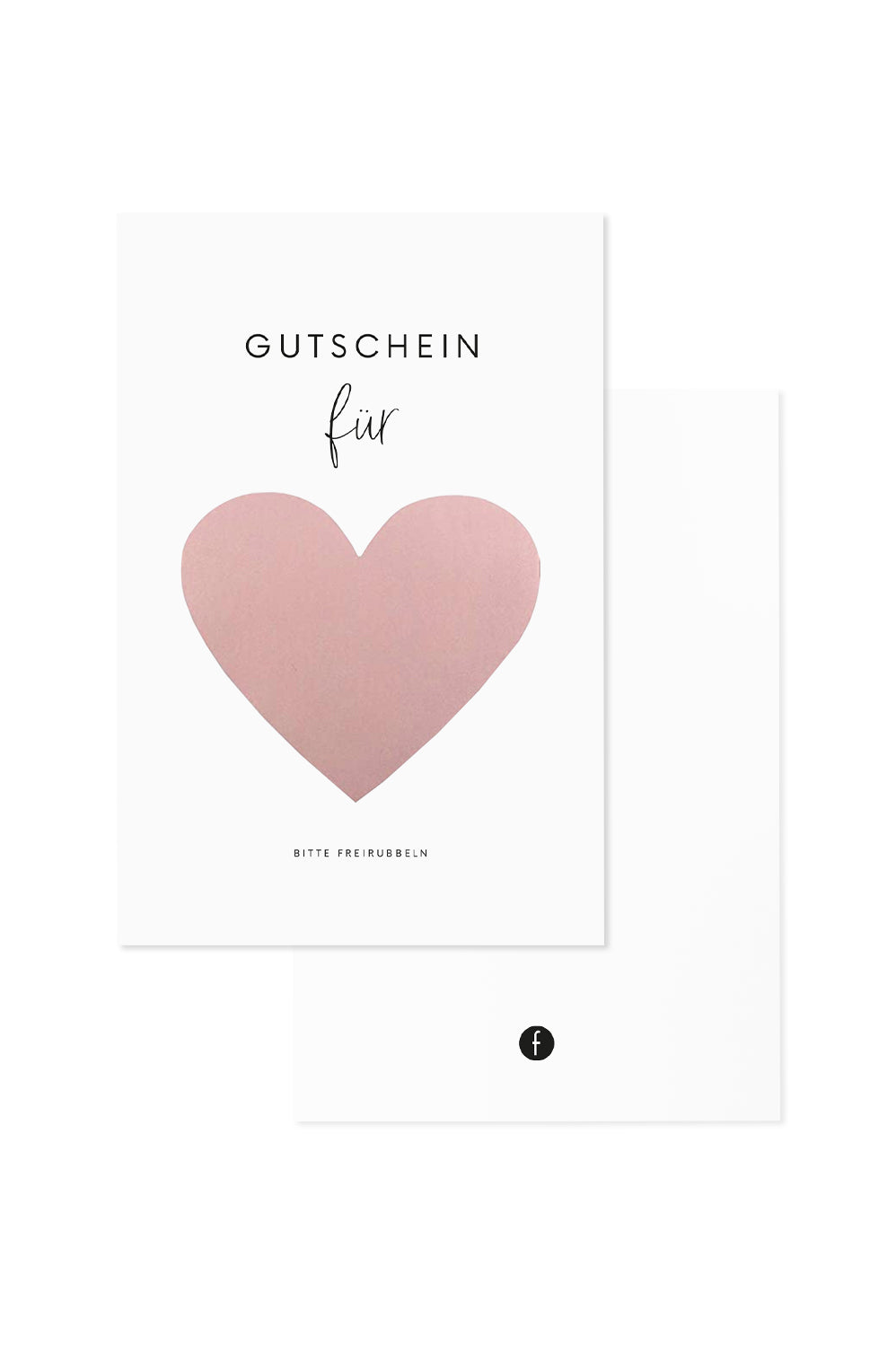 Rubbelkarte "Gutschein für"