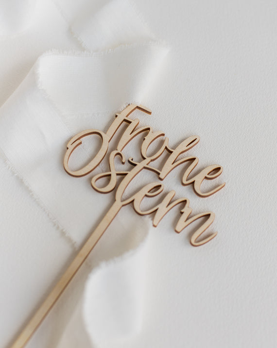 Cake Topper Frohe Ostern