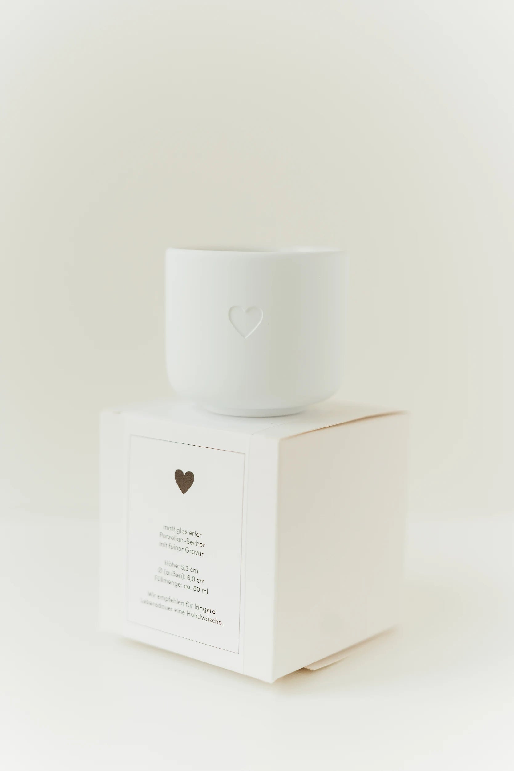 Espresso Becher Herz