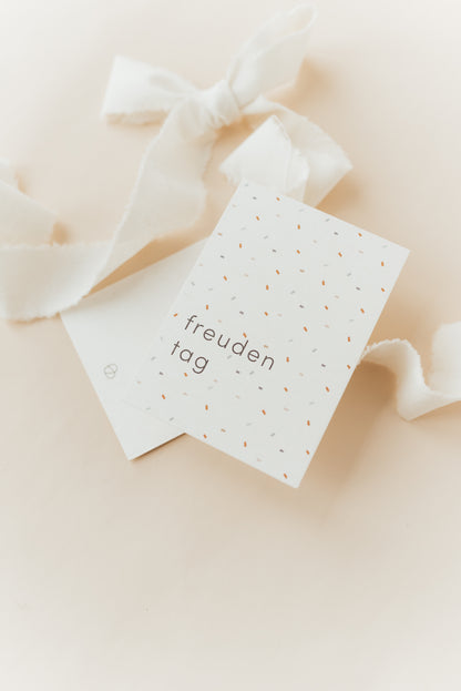 Postkarte freudentag