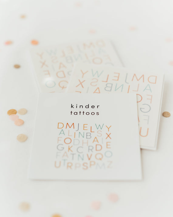 Kindertattoos ABC